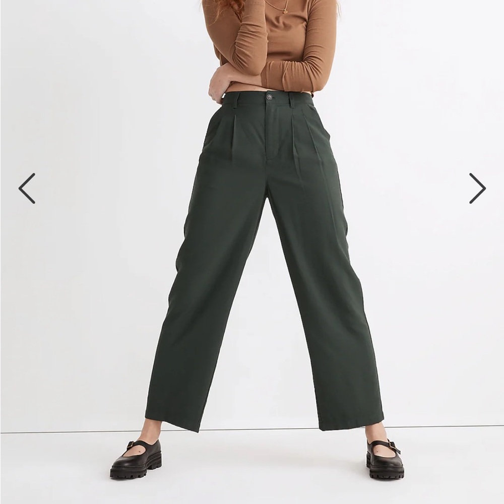 Madewell Wide leg crop pants NWOT